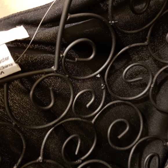 NWT Bar III Black Cap Sleeve Dress. - Picture 4 of 8